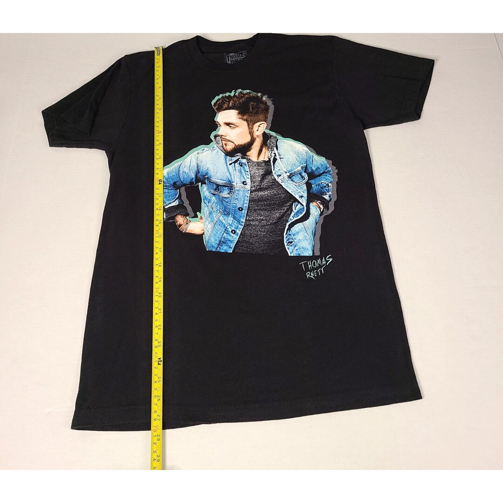 Thomas Rhett T Shirt Band Tee Home Team 2017 Tour Short Sleeve Crew Neck Medium - Picture 6 of 8